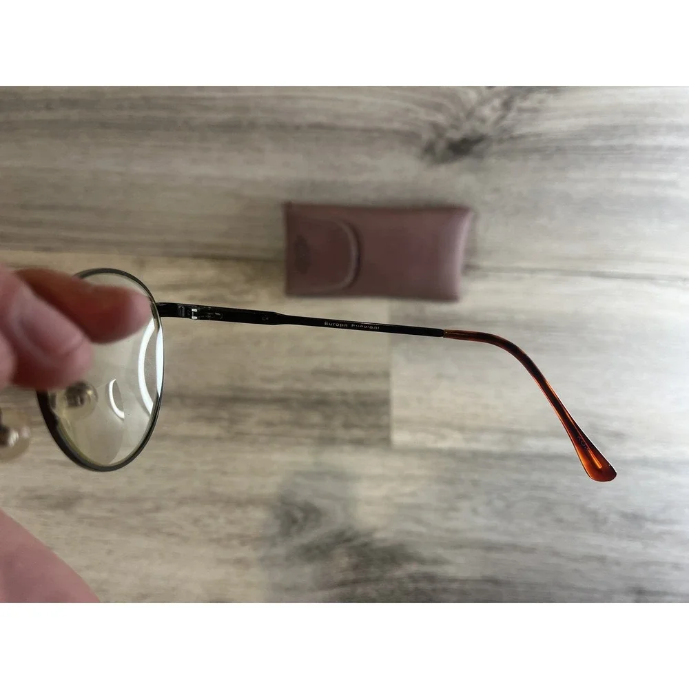 Europa Eyewear Eyeglasses Frames Only Pewter Tort Womens Round‎